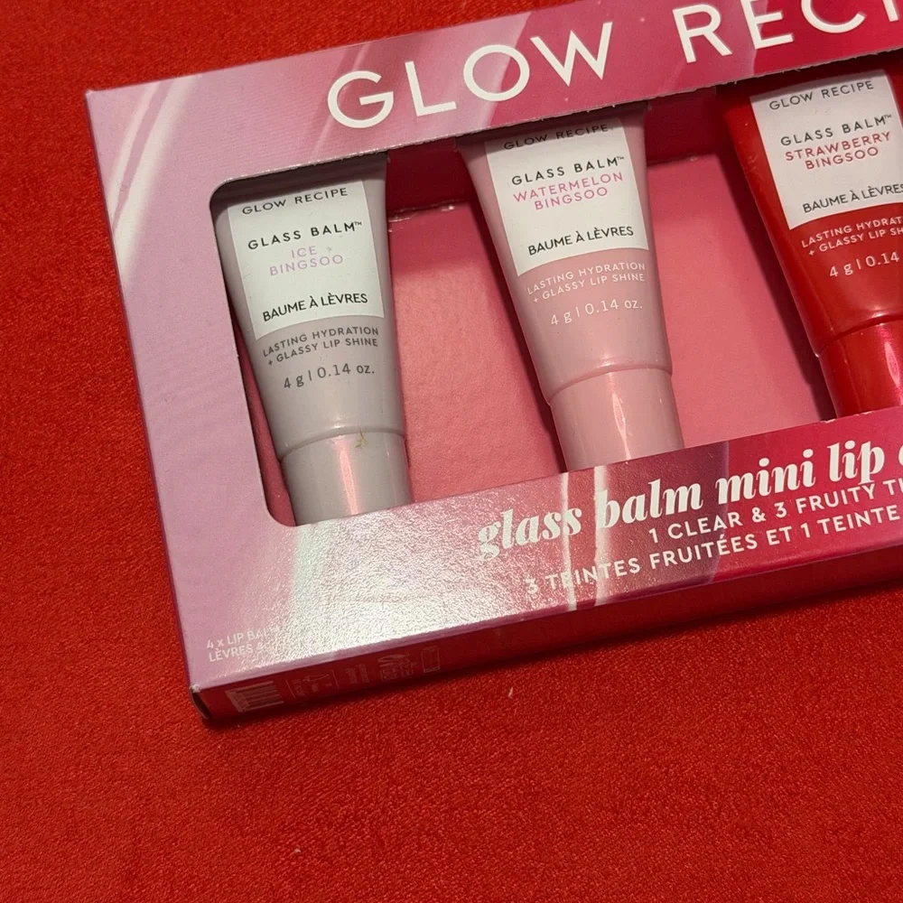 NEW Glow Recipe Glass Balm Lip Treatment Watermelon Glow Dewy Flush Plum Plump